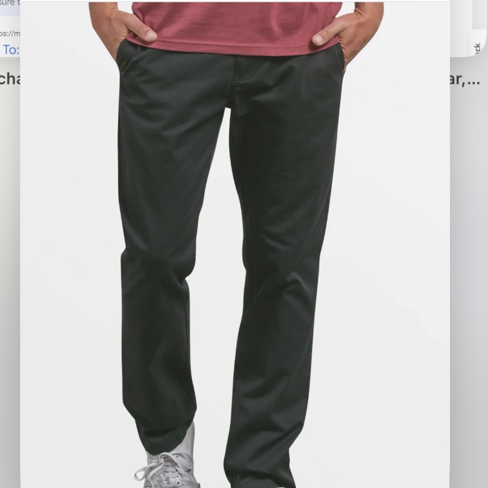 Volcom Corpo Class Black Chino-style pants